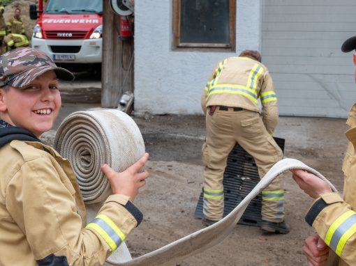 Feuerwehr Plateauübung